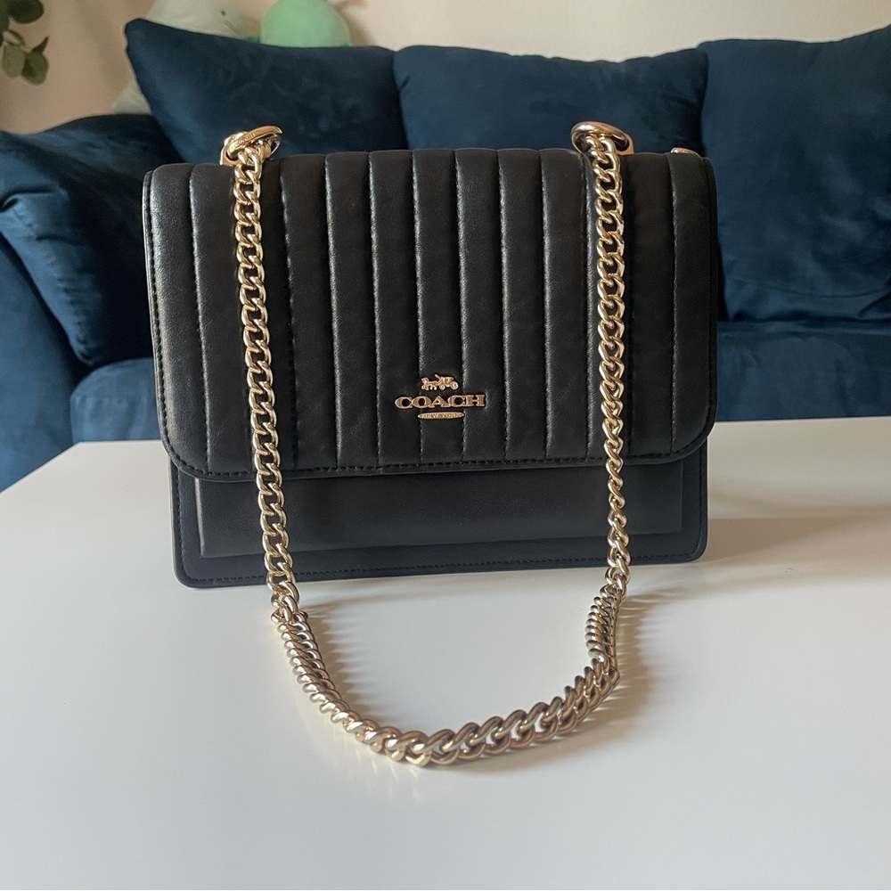 Coach Klare Crossbody with linear quilting